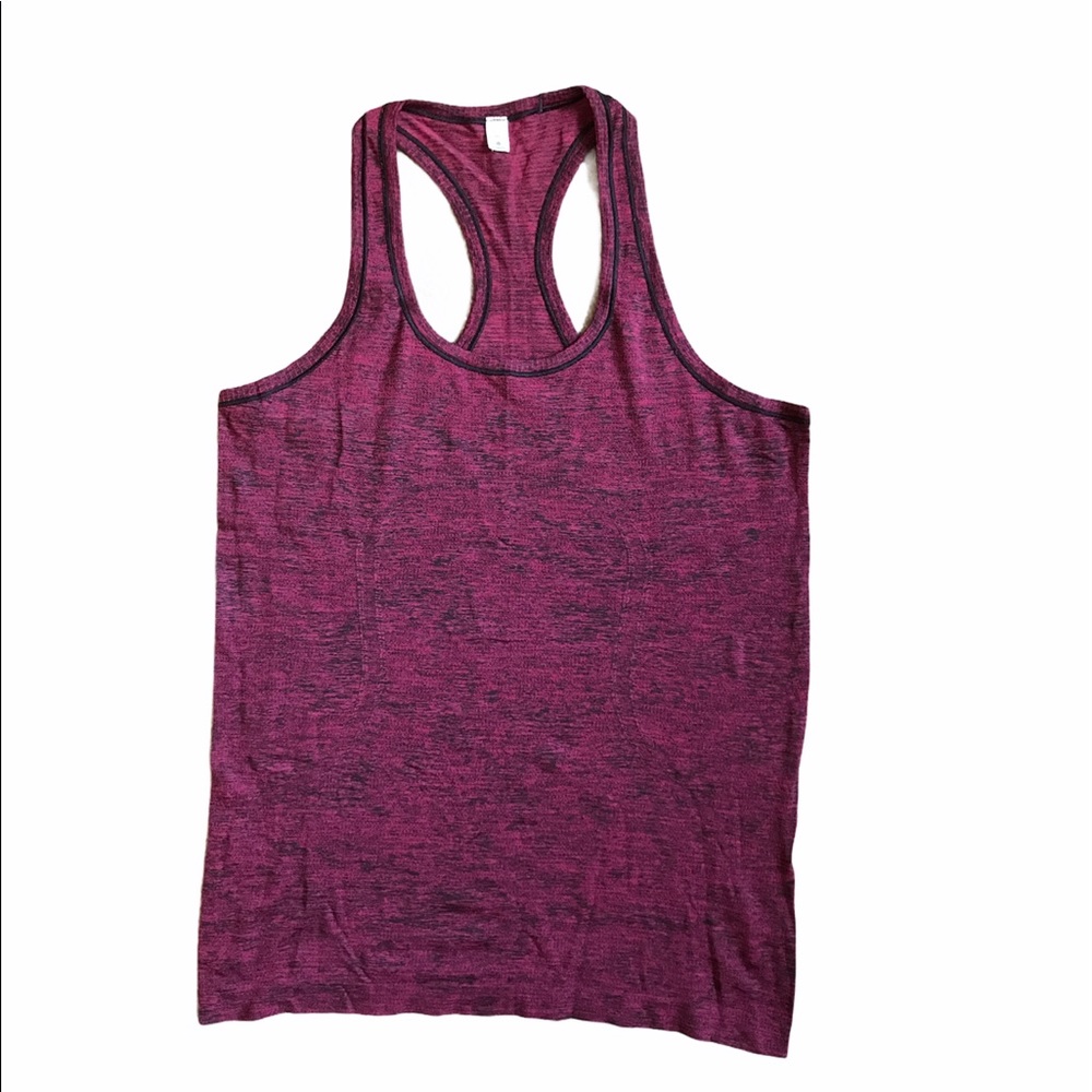Lululemon Athletica Pink Racerback Tank size 10